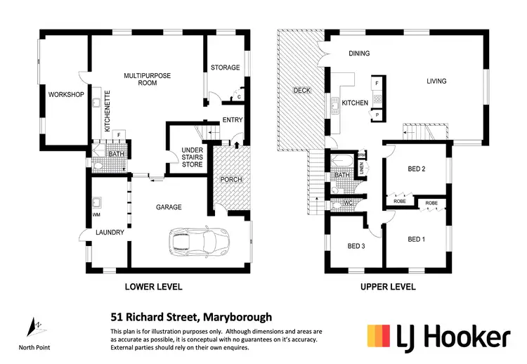 Floorplan of Homely house listing, 51 Richard Street, Maryborough QLD 4650