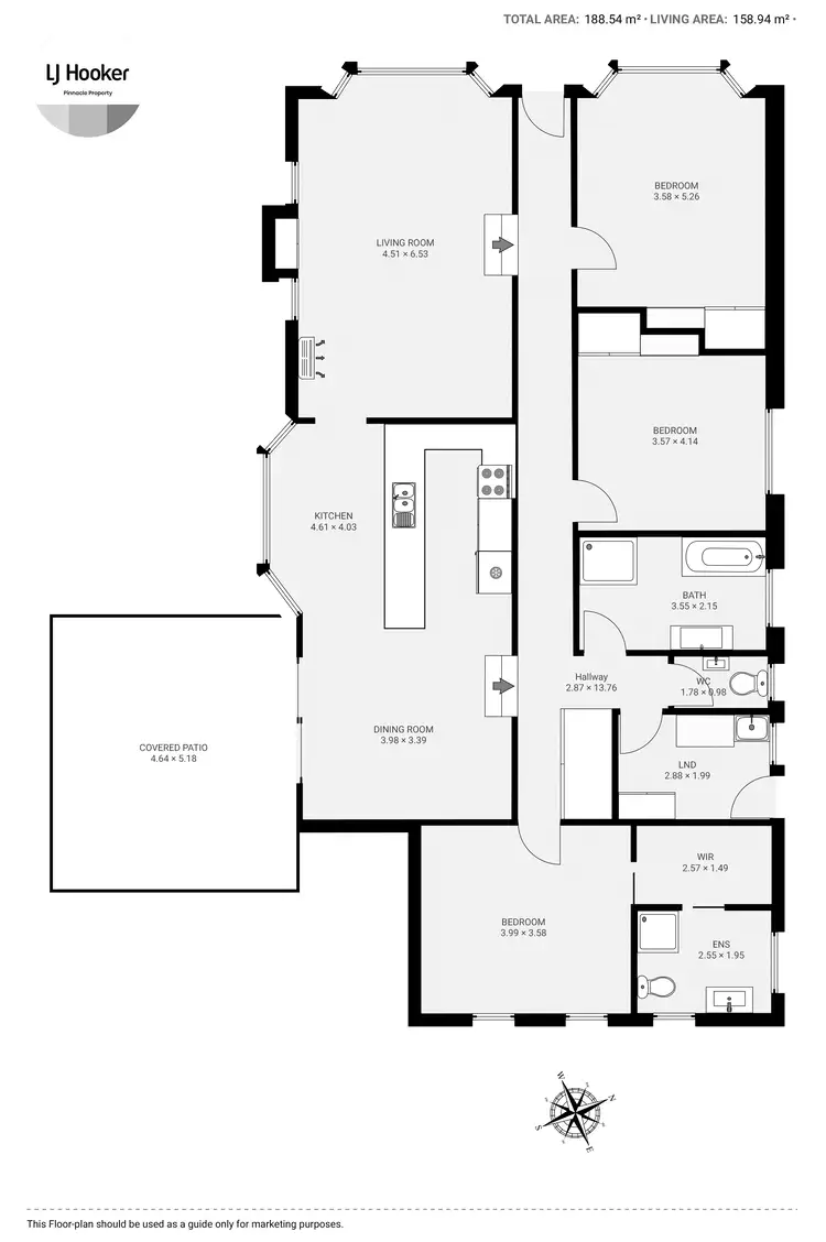 Floorplan of Homely house listing, 344 Carella Street, Tranmere TAS 7018