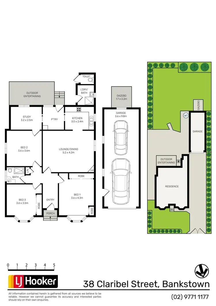 Floorplan of Homely house listing, 38 Claribel Street, Bankstown NSW 2200