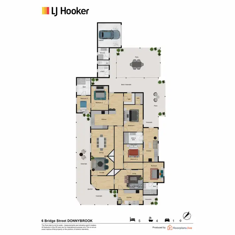 Floorplan of Homely house listing, 6 Bridge Street, Donnybrook WA 6239