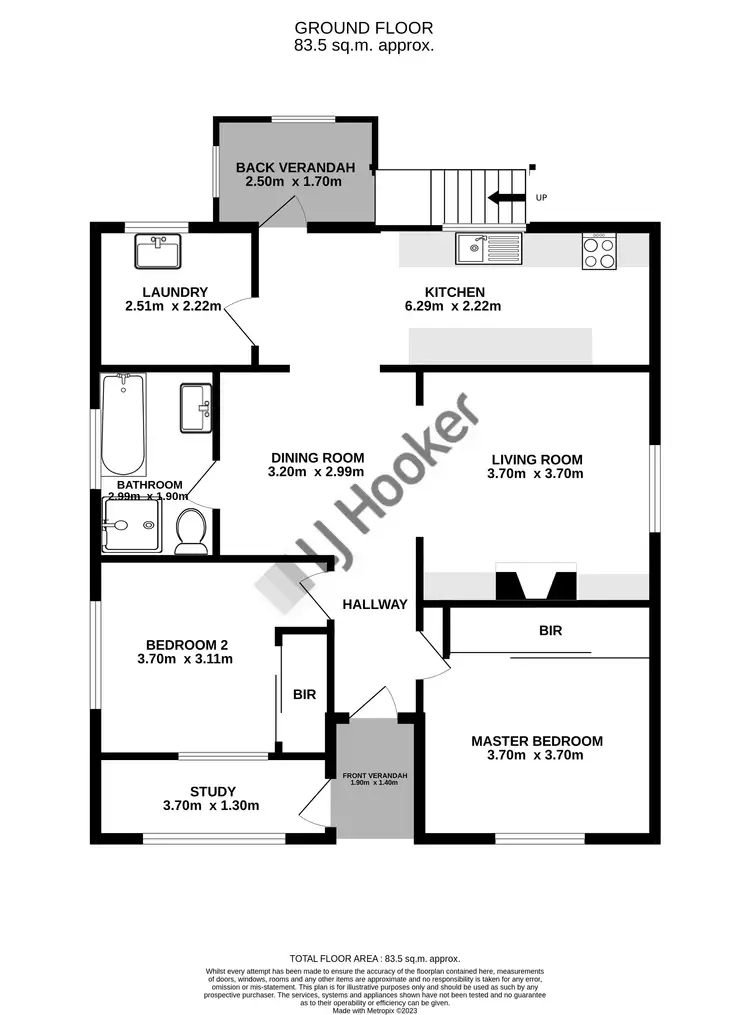 Floorplan of Homely house listing, 80 Catherine Street, Cessnock NSW 2325