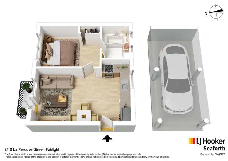 Floorplan of Homely unit listing, 2/16 La Perouse Street, Fairlight NSW 2094