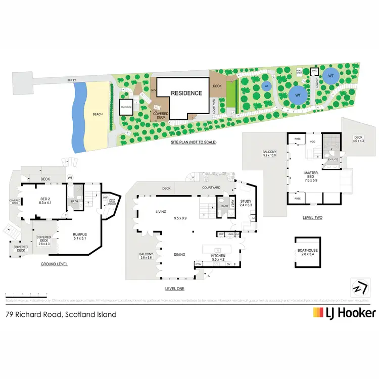 Floorplan of Homely house listing, 79 Richard Road, Scotland Island NSW 2105