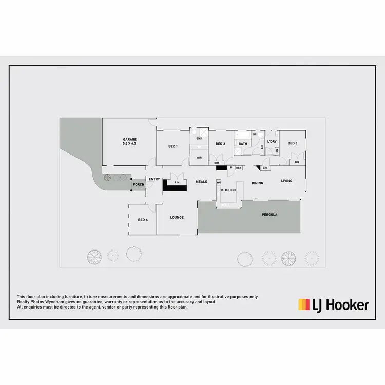 Floorplan of Homely house listing, 51 Foxwood Drive, Point Cook VIC 3030