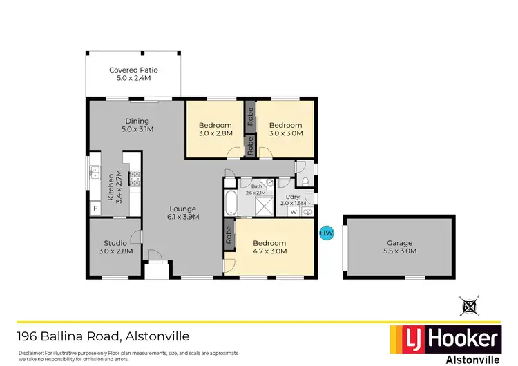 Floorplan of Homely house listing, 196 Ballina Road, Alstonville NSW 2477