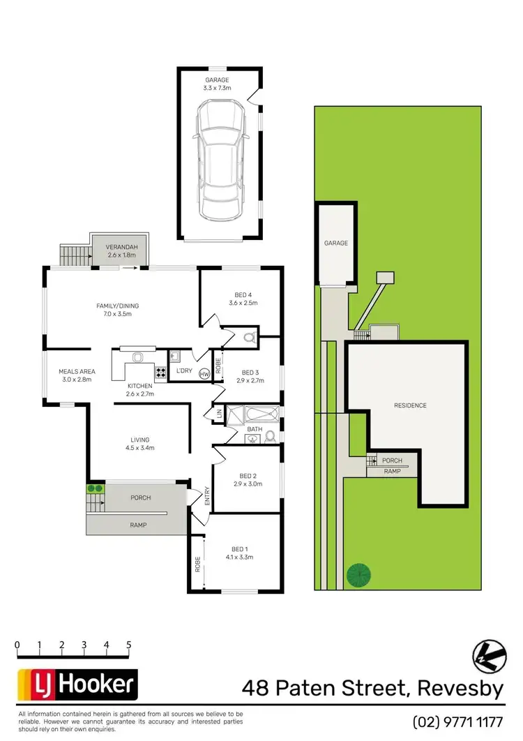 Floorplan of Homely house listing, 48 Paten Street, Revesby NSW 2212
