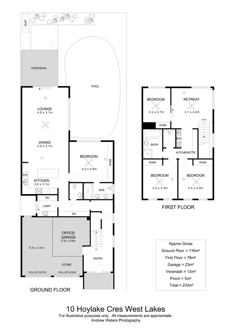 Floorplan of Homely house listing, 10 Hoylake Crescent, West Lakes SA 5021