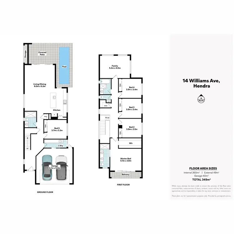 Floorplan of Homely house listing, 14 Williams Avenue, Hendra QLD 4011
