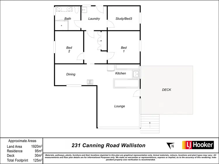 Floorplan of Homely house listing, 231 Canning Road, Walliston WA 6076