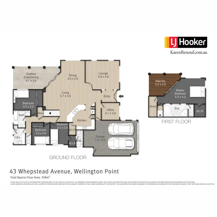 Floorplan of Homely house listing, 43 Whepstead Avenue, Wellington Point QLD 4160