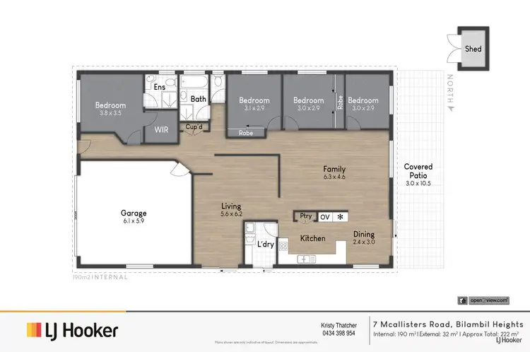 Floorplan of Homely house listing, 7 McAllisters Road, Bilambil Heights NSW 2486