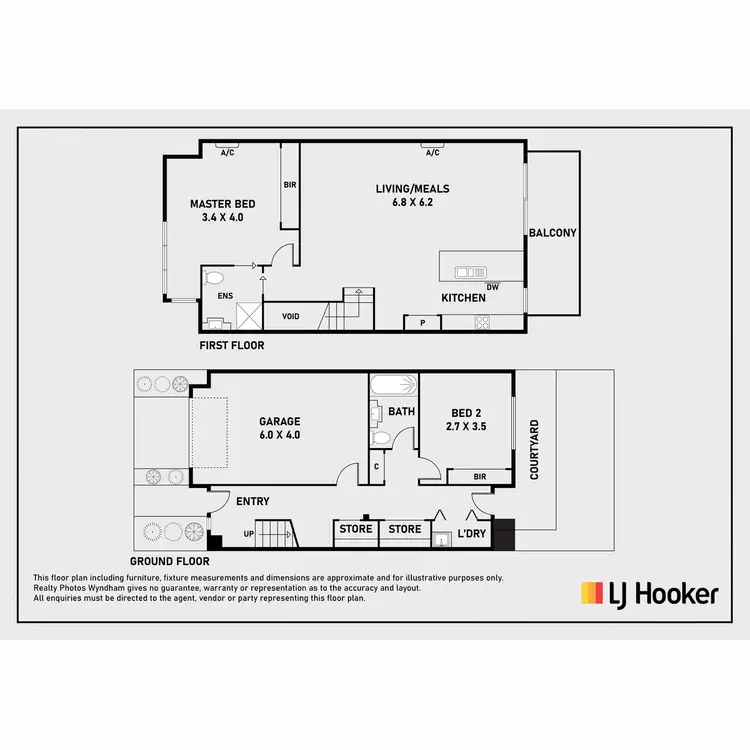 Floorplan of Homely townhouse listing, 20/24-36 Healesville Loop, Craigieburn VIC 3064