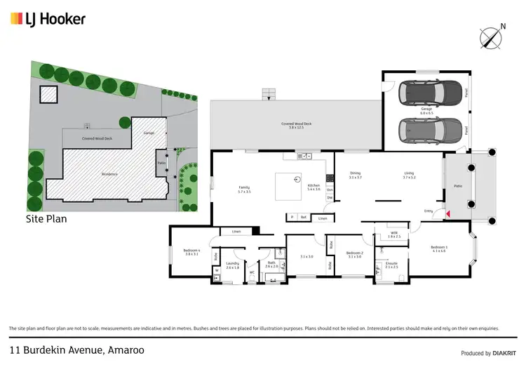 Floorplan of Homely house listing, 11 Burdekin Avenue, Amaroo ACT 2914