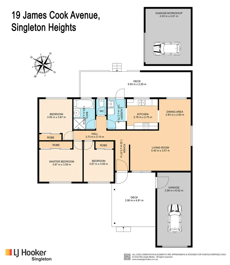 Floorplan of Homely house listing, 19 James Cook Avenue, Singleton NSW 2330