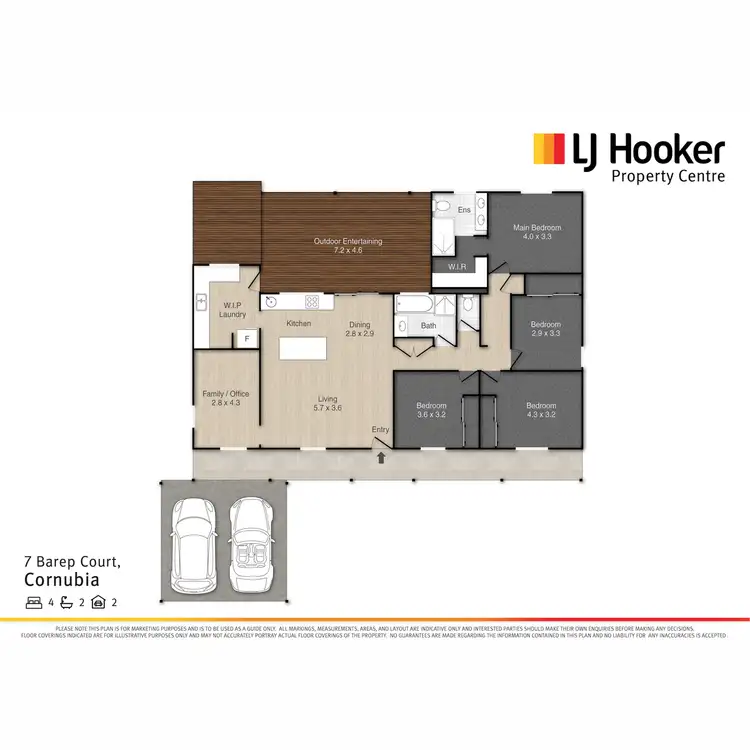 Floorplan of Homely house listing, 7 Barep Court, Cornubia QLD 4130