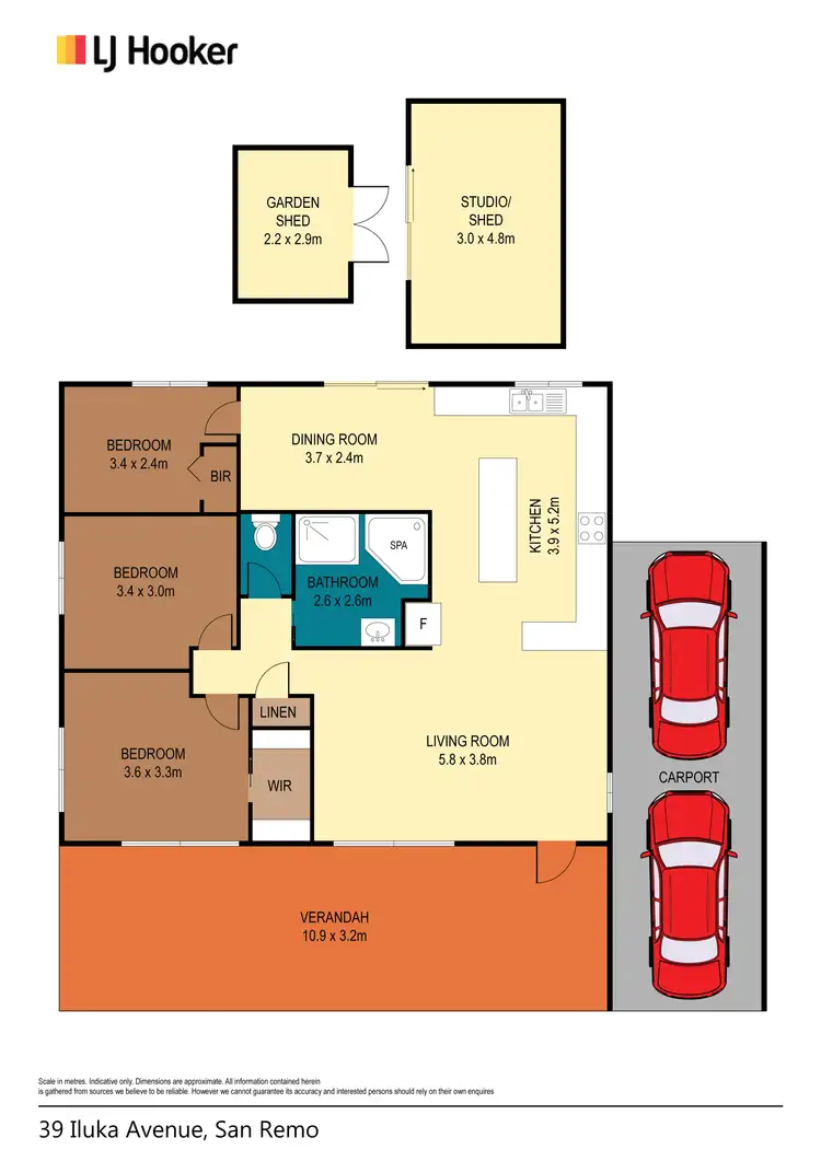Floorplan of Homely house listing, 39 Iluka Avenue, San Remo NSW 2262