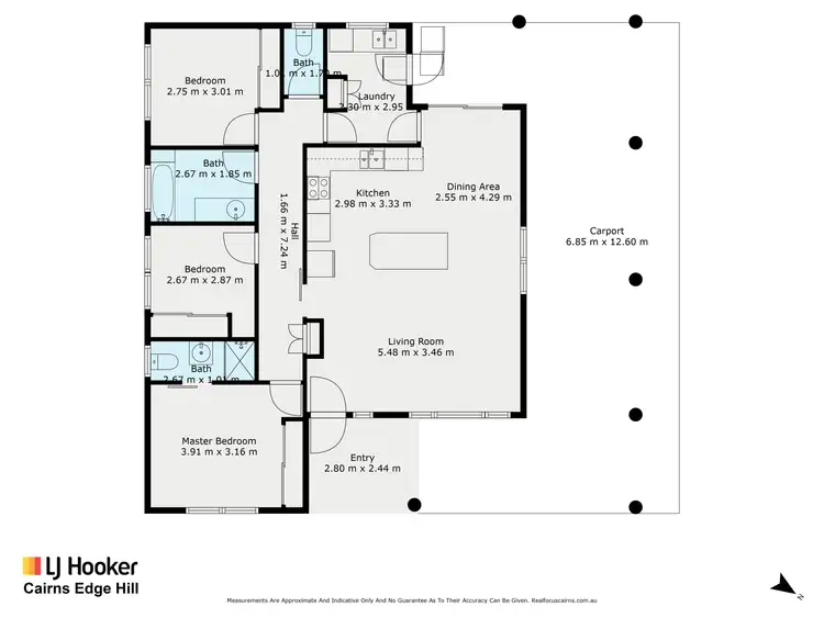 Floorplan of Homely house listing, 417 Kamerunga Road, Redlynch QLD 4870