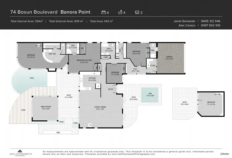 Floorplan of Homely house listing, 74 Bosun Boulevard, Banora Point NSW 2486