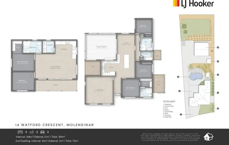 Floorplan of Homely house listing, 14 Watford Crescent, Molendinar QLD 4214