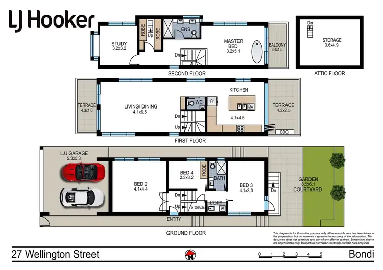 Floorplan of Homely house listing, 27 Wellington Street, Bondi NSW 2026