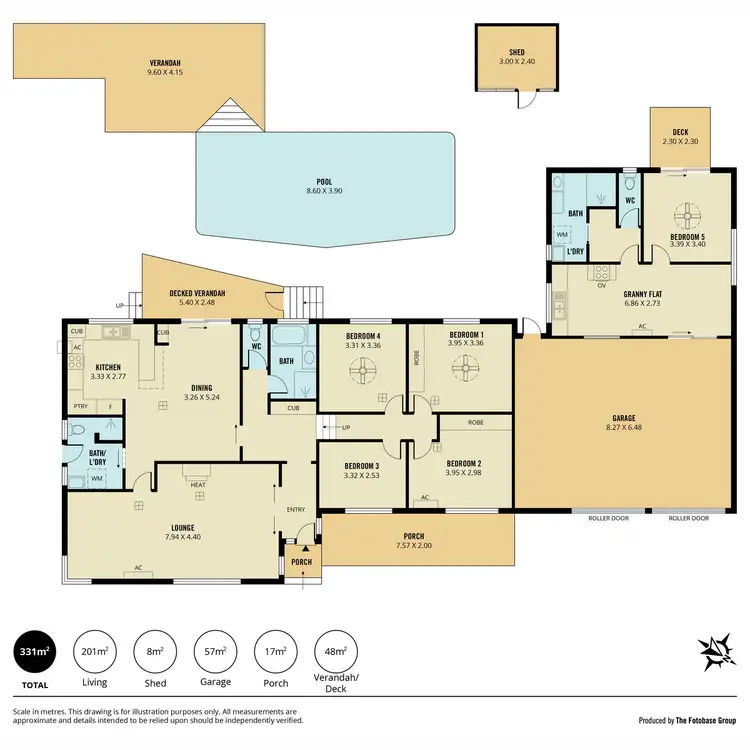 Floorplan of Homely house listing, 13 Arcadia Avenue, Para Hills SA 5096