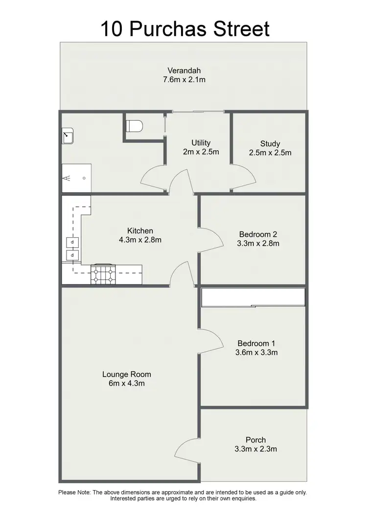 Floorplan of Homely house listing, 10 Purchas Street, Portland NSW 2847