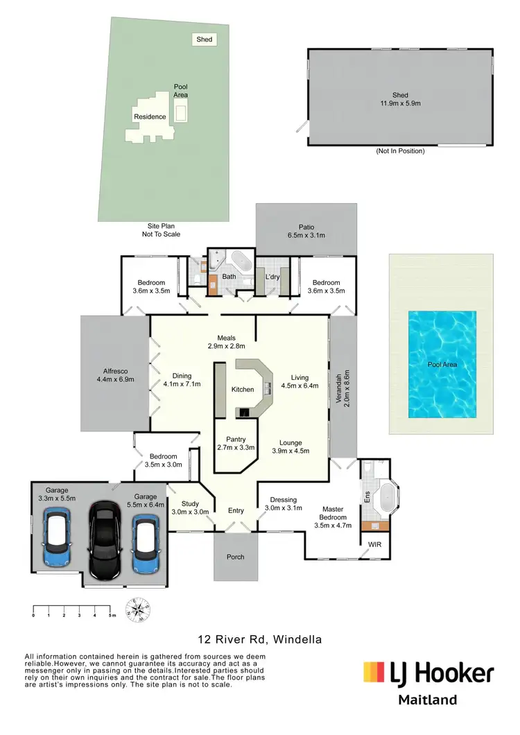 Floorplan of Homely house listing, 12 River Road, Windella NSW 2320