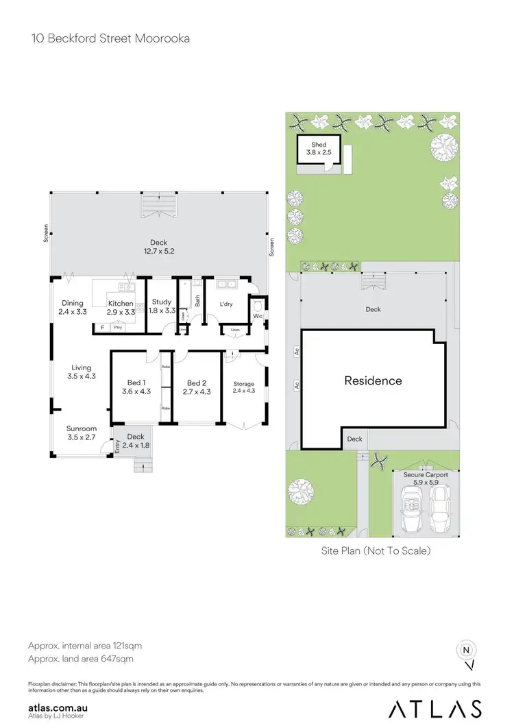 Floorplan of Homely house listing, 10 Beckford Street, Moorooka QLD 4105