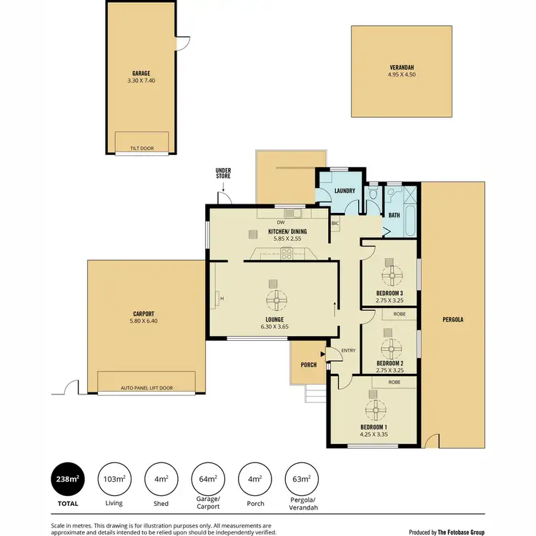 Floorplan of Homely house listing, 19 Kym Avenue, Valley View SA 5093