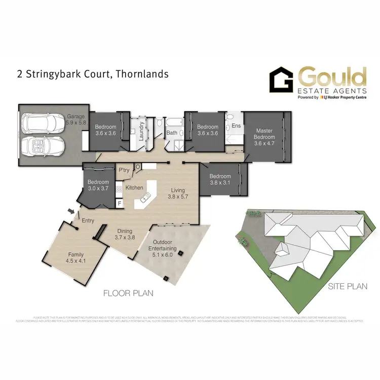 Floorplan of Homely house listing, 2 Stringybark Court, Thornlands QLD 4164