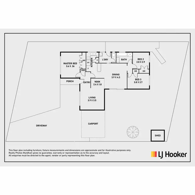 Floorplan of Homely house listing, 31 Whitehaven Street, Wyndham Vale VIC 3024