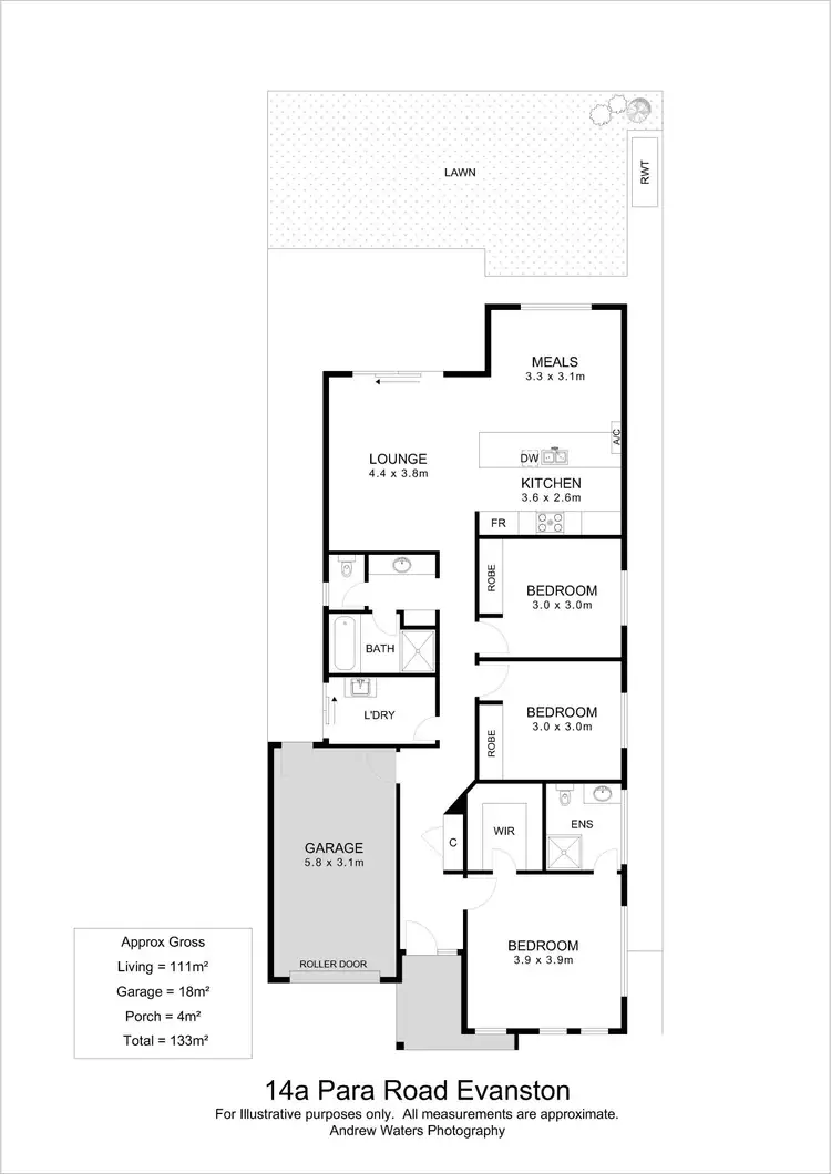 Floorplan of Homely house listing, 14a Para Road, Evanston SA 5116
