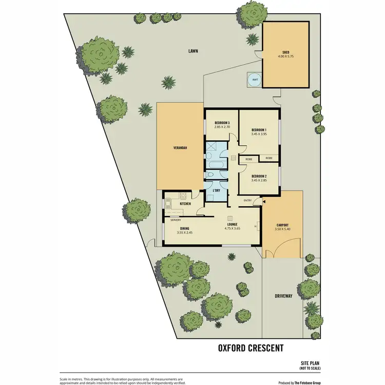 Floorplan of Homely house listing, 18 Oxford Crescent, Modbury SA 5092