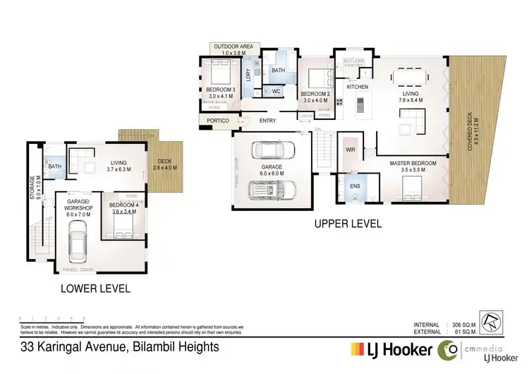 Floorplan of Homely house listing, 33 Karingal Avenue, Bilambil Heights NSW 2486