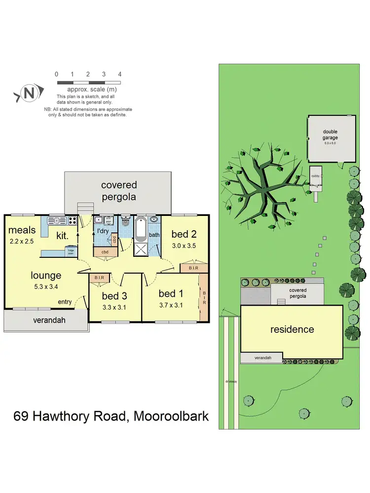 Floorplan of Homely house listing, 69 Hawthory Road, Mooroolbark VIC 3138