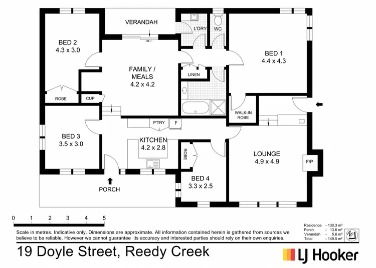 Floorplan of Homely house listing, 19 Doyle Street, Reedy Creek VIC 3658