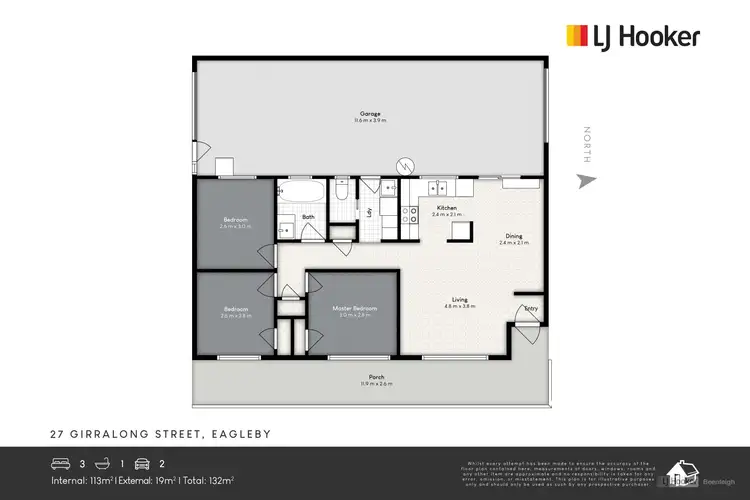 Floorplan of Homely house listing, 27 Girralong Street, Eagleby QLD 4207