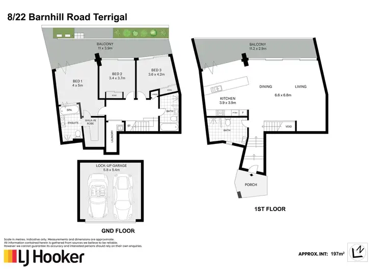 Floorplan of Homely townhouse listing, 8/22-26 Barnhill Road, Terrigal NSW 2260