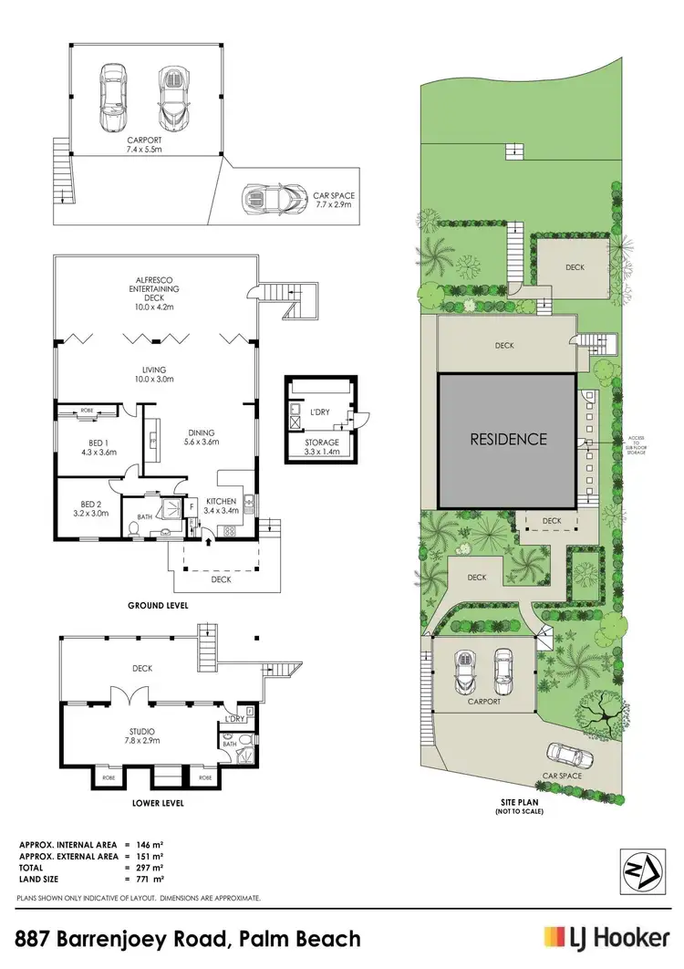Floorplan of Homely house listing, 887 Barrenjoey Road, Palm Beach NSW 2108