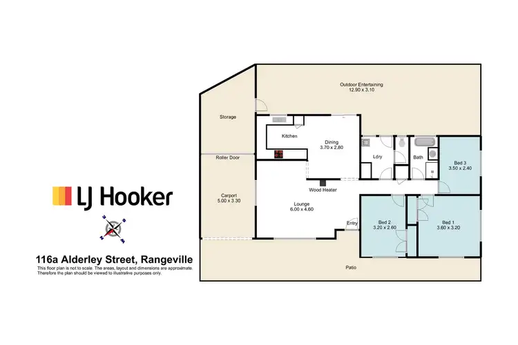 Floorplan of Homely house listing, 116A Alderley Street, Rangeville QLD 4350