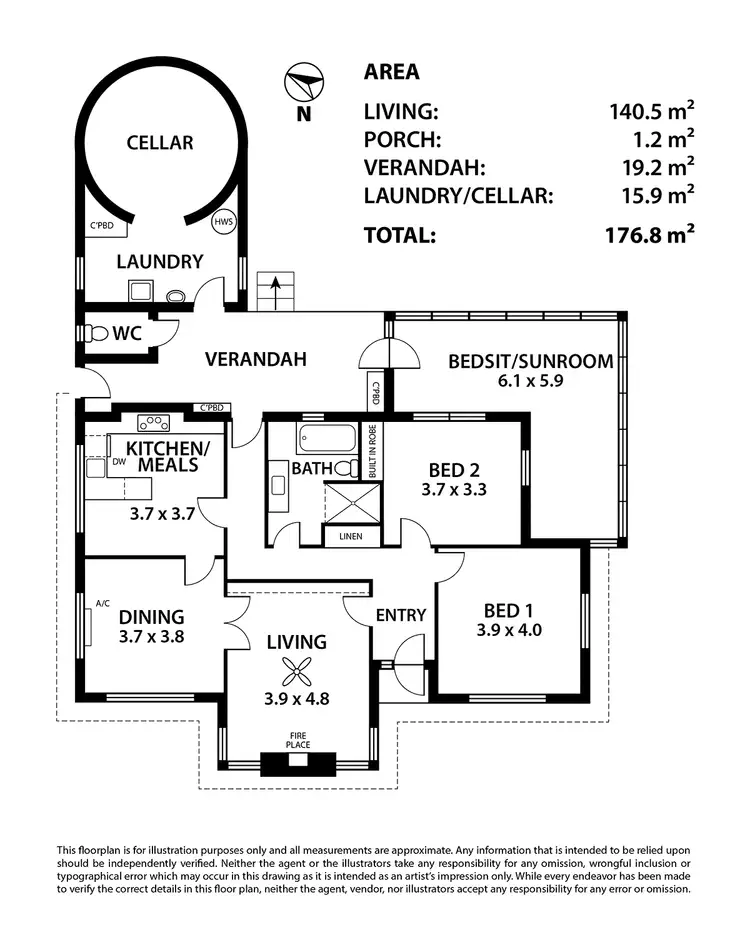 Floorplan of Homely house listing, 18 Childs Road, Mount Barker SA 5251