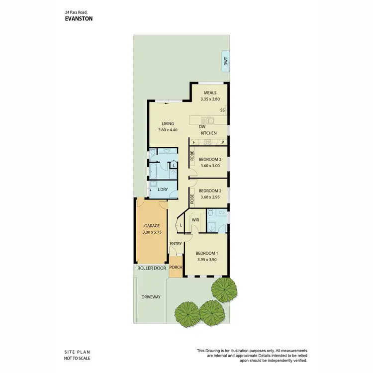 Floorplan of Homely house listing, 24 Para Road, Evanston SA 5116