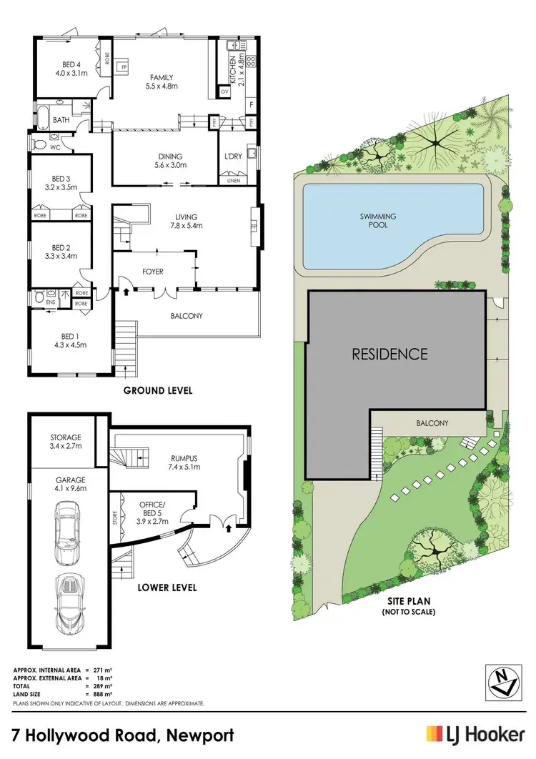 Floorplan of Homely house listing, 7 Hollywood Road, Newport NSW 2106