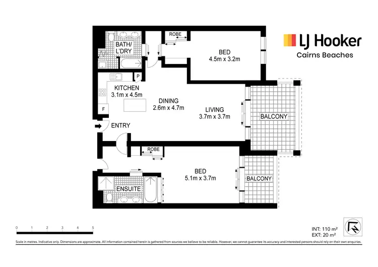 Floorplan of Homely unit listing, 108/57-65 Paradise Palms Drive, Kewarra Beach QLD 4879
