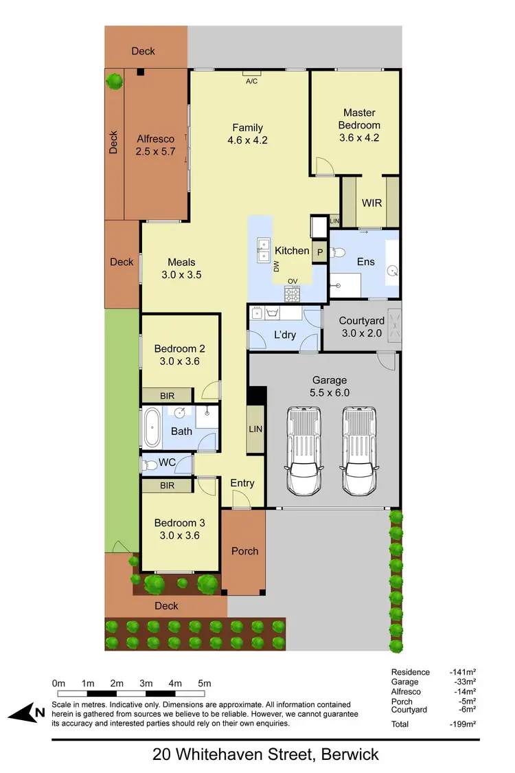 Floorplan of Homely house listing, 20 Whitehaven Street, Berwick VIC 3806