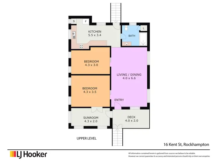 Floorplan of Homely house listing, 16 Kent Street, Rockhampton City QLD 4700