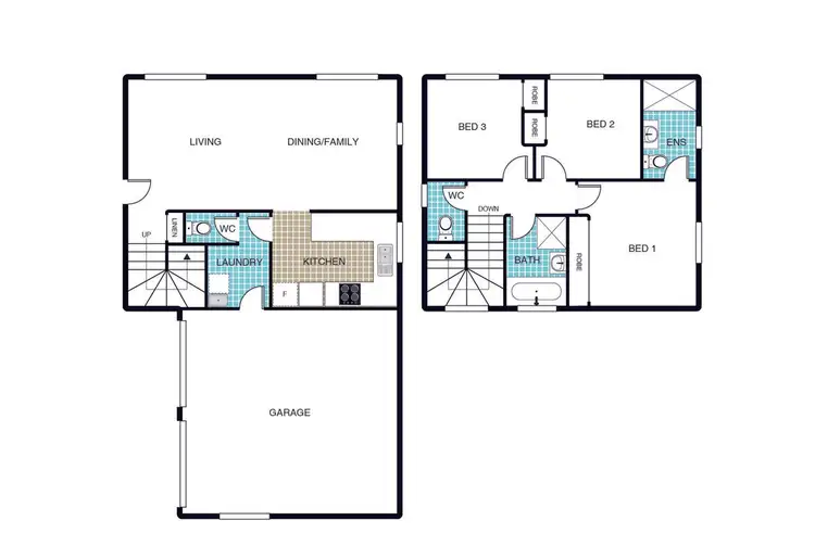 Floorplan of Homely townhouse listing, 7/32 Roderick Street, Amaroo ACT 2914