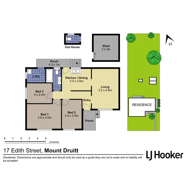 Floorplan of Homely house listing, 17 Edith Street, Mount Druitt NSW 2770