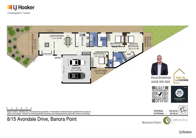 Floorplan of Homely house listing, 8/15 Avondale Drive, Banora Point NSW 2486