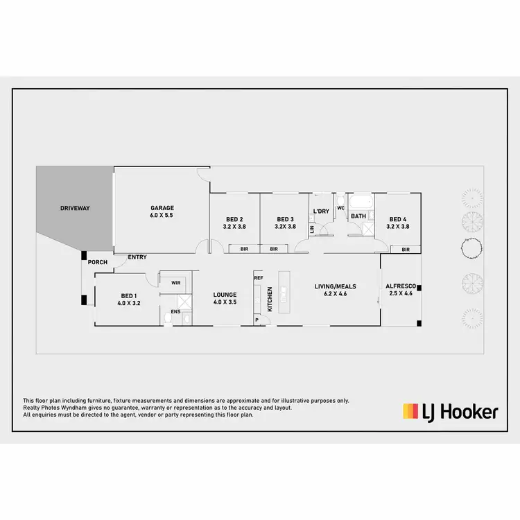 Floorplan of Homely house listing, 28 Terrene Terrace, Point Cook VIC 3030